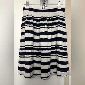 Fossil Striped Skirt with Pockets Size XS